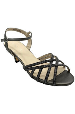 Touch Ups Women's Amara Heeled Sandal Pewter - Medium